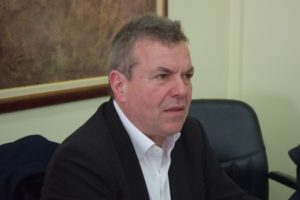 Ο Υφυπουργός με αρμοδιότητα στην κοινωνική Ασφάλιση Τάσος Πετρόπουλος στην ΕΡΤ Κομοτηνής