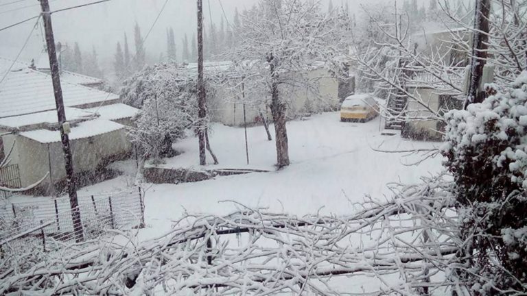 Πολικές θερμοκρασίες – χιόνια και προβλήματα (upd -video)