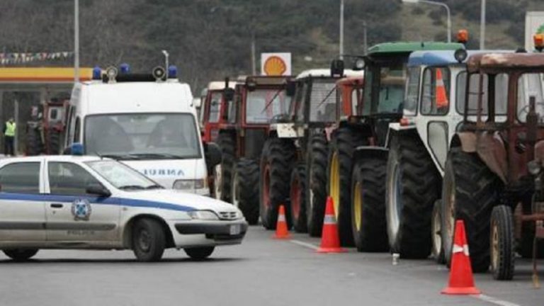 Συμβολικός αποκλεισμός του δρόμου Ναύπλιο – Μυκήνες από αγρότες