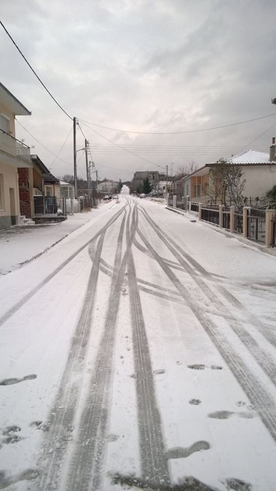 Στη θέση του προσωπικό του Κ.Υ. Δικαίων παρά το χιονιά