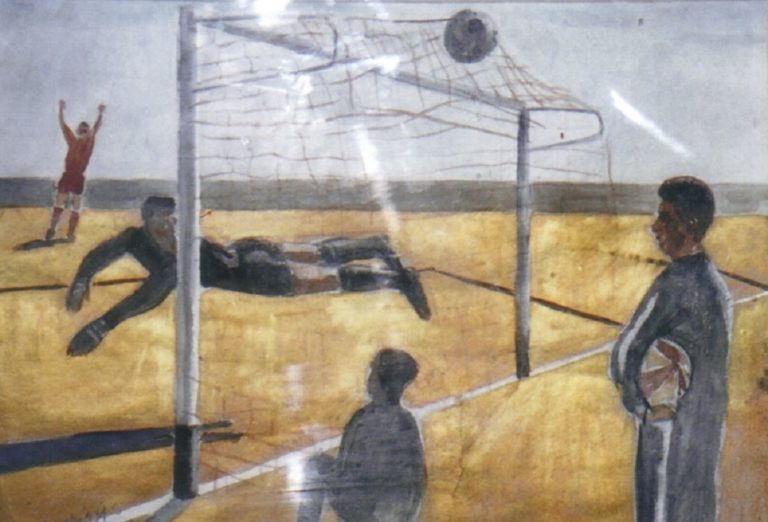 Έκθεση ζωγραφικής με θέμα το ποδόσφαιρο