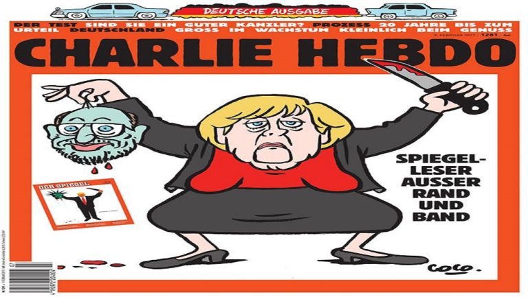 “Προκαλεί” η γερμανική έκδοση του Charlie Hebdo με “πρότυπο” το Spiegel
