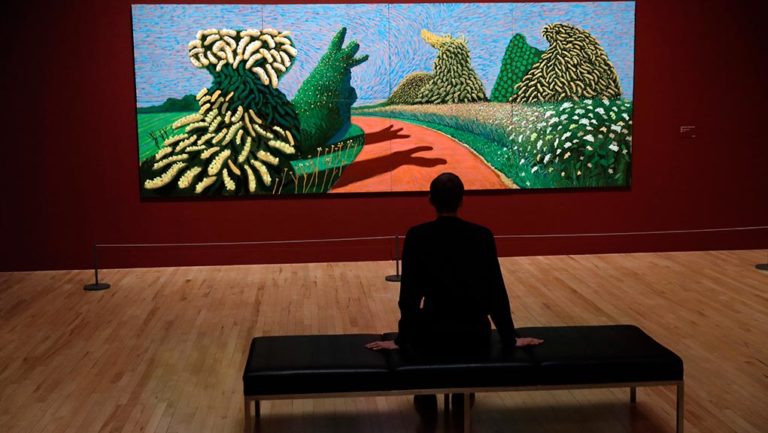 Ένα stop motion animation για τον David Hockney στην Tate (video)