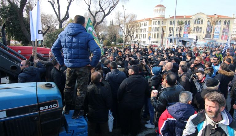 Αγροτικό συλλαλητήριο την Παρασκευή στη Λάρισα-Μικροένταση στη Θεσσαλονίκη