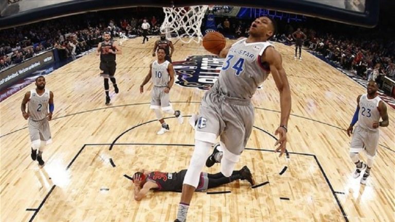 Έγραψε ιστορία στο All Star Game ο Αντετοκούνμπο (video)