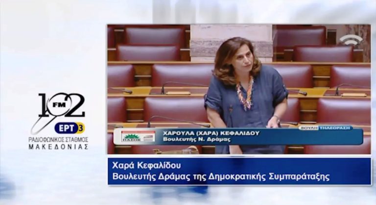 Χ. Κεφαλίδου: “Η κυβέρνηση υπερέβη τις κόκκινες γραμμές” (audio)