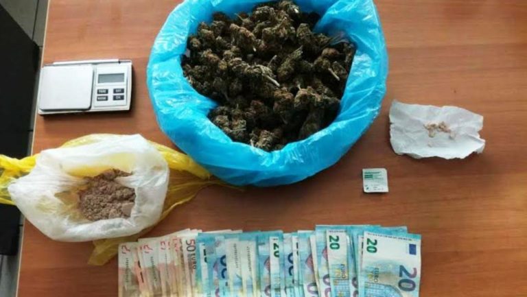 Πιάστηκε με τα ναρκωτικά