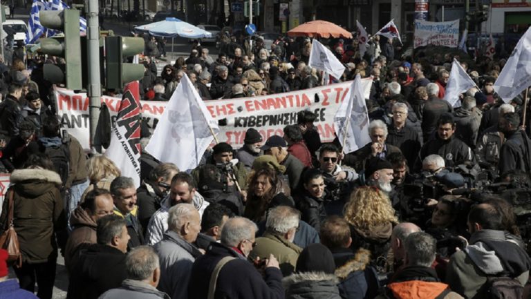 Συλλαλητήριο στην κεντρική πλατεία της Φλώρινας