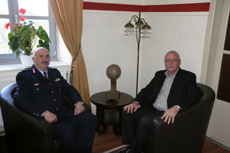 Χανιά: Συνάντηση Υποστράτηγου Λαγουδάκη με τον Αντιπεριφερειάρχη