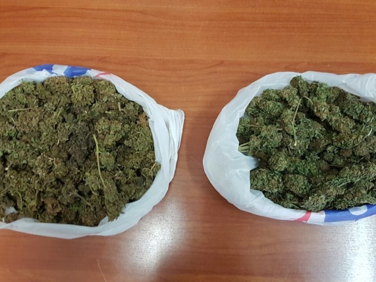 Ηράκλειο: Κατασχέθηκαν περισσότερα από 500 γραμμάρια κάνναβης