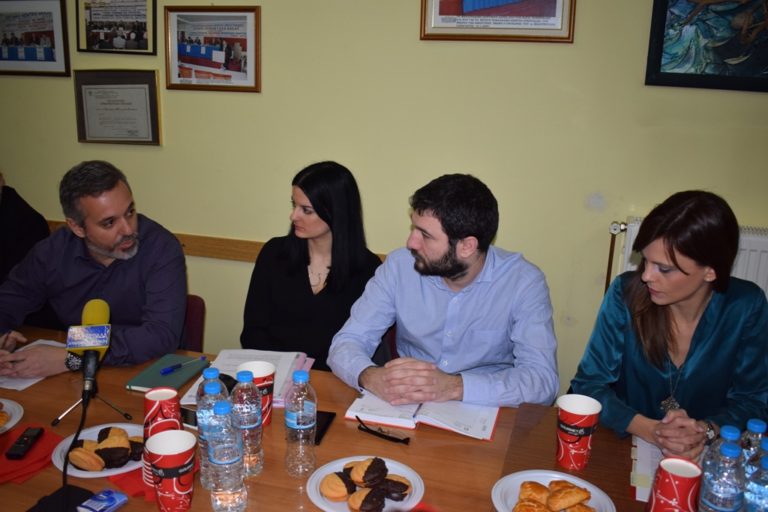Συνάντηση Ε. Αχτσιόγλου με διοίκηση και σωματεία Ε. Κ. Ορεστιάδας