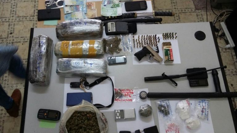866 κιλά ναρκωτικά των Ιανουάριο