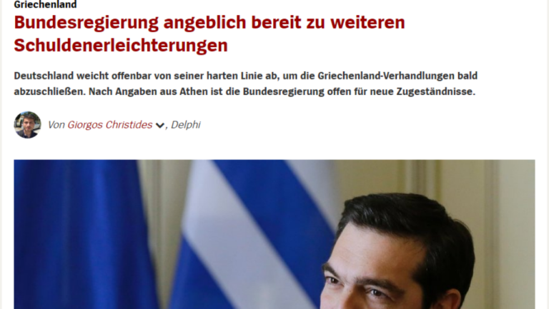 Spiegel: Ανοιχτή σε νέες ελαφρύνσεις του ελληνικού χρέους πριν το 2018 η Γερμανία