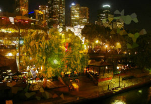 Frixos Ioannides- Night time at Fed Square