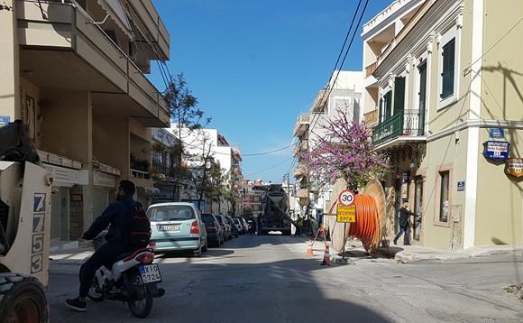 Χίος: Κλειστή από σήμερα η Ναύαρχου Κουντουριώτη