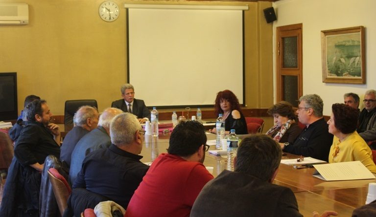 Δράμα: Σύσκεψη με τους εργαζόμενους των ΤΟΕΒ