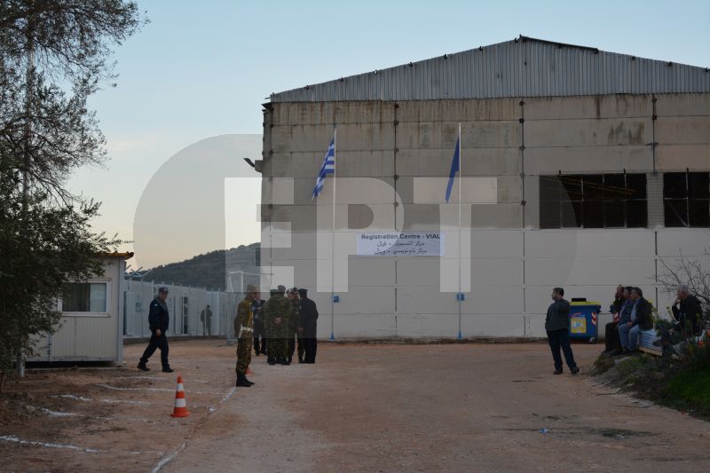 Αστυνομικοί έλεγχοι στο ΚΥΤ ΒΙΑΛ της Χίου