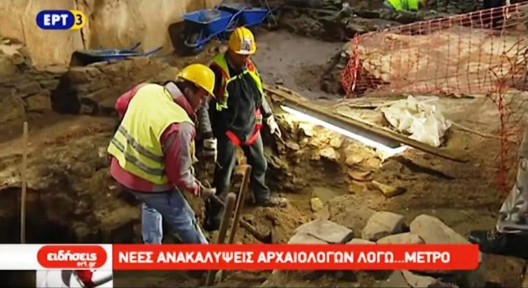 Νέα ευρήματα στις ανασκαφές του Μετρό Θεσσαλονίκης (video)