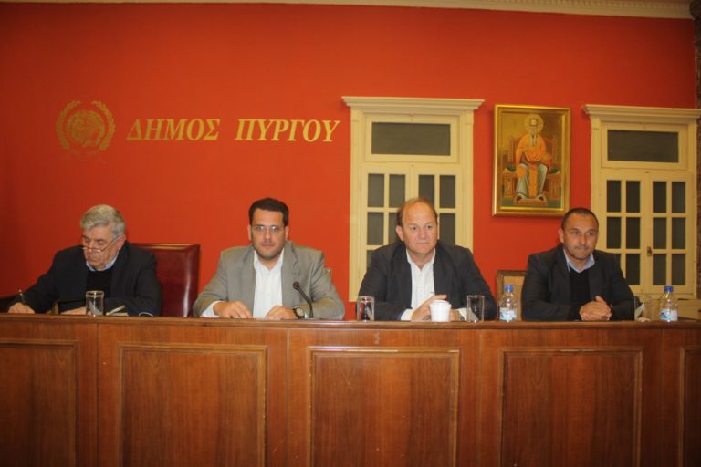 Ηρεμία και ουσιαστική συζήτηση στο Δημ. Συμβούλιο Πύργου