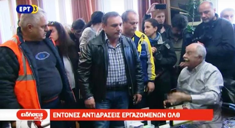 Ένταση στον ΟΛΘ (video)