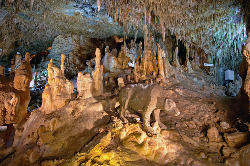 Σπήλαια Διρού: Αγιασμός των υδάτων για πρώτη φορά