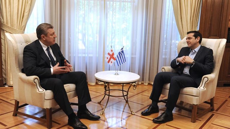 Συνάντηση του Αλ. Τσίπρα με τον Γεωργιανό Πρωθυπουργό (video)