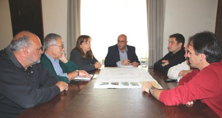 Εργασίες αντιστήριξης Επιπρομαχώνα Αγ. Δημητρίου