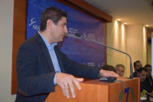 Ο γραμματέας της ΝΔ Λ. Αυγενάκης στην Ξάνθη