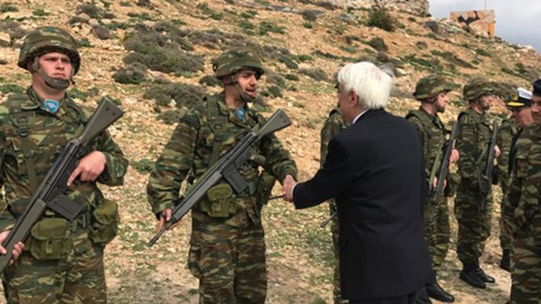Διπλό μήνυμα Π. Παυλόπουλου στην Τουρκία από την Ψέριμο