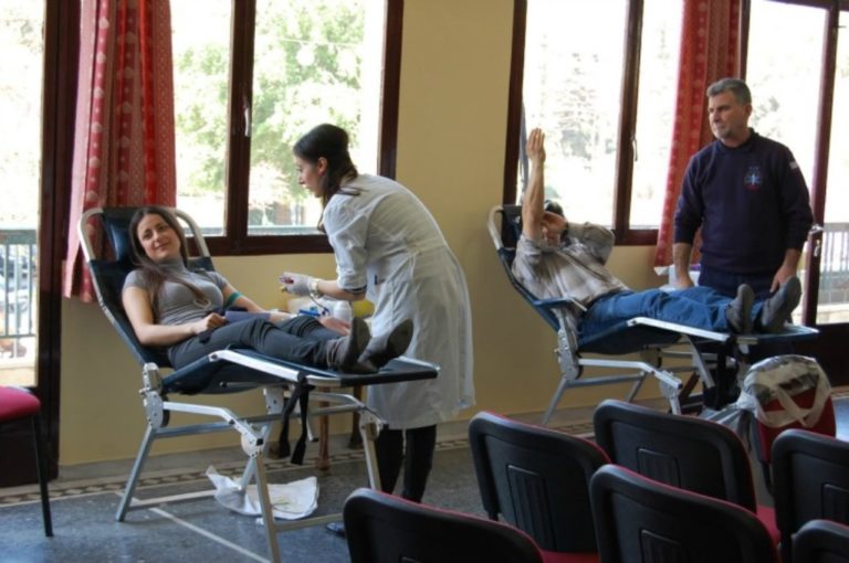 Φλώρινα: Εθελοντική αιμοδοσία