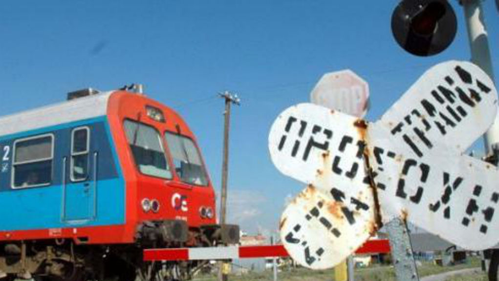 Φλώρινα: Τρένο συγκρούστηκε με Ι.Χ. – καλά ο οδηγός του οχήματος