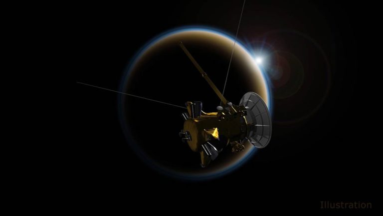 Το διαστημικό σκάφος Cassini αποχαιρετά τον Τιτάνα