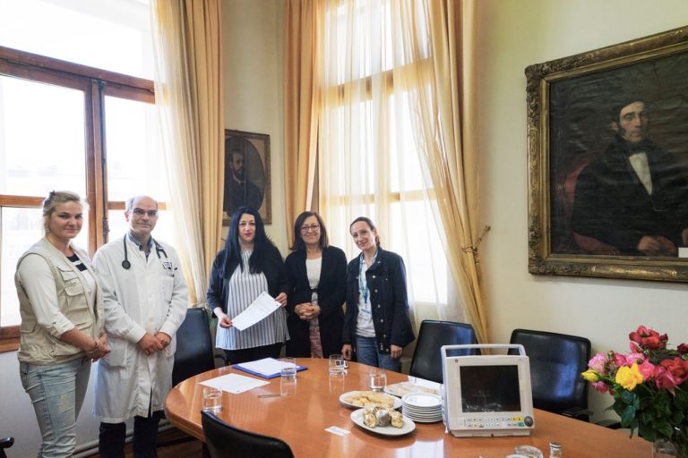 Χίος: Δωρεά ιατρικού εξοπλισμού στο Νοσοκομείο από την Ύπατη Αρμοστεία ΟΗΕ για τους πρόσφυγες