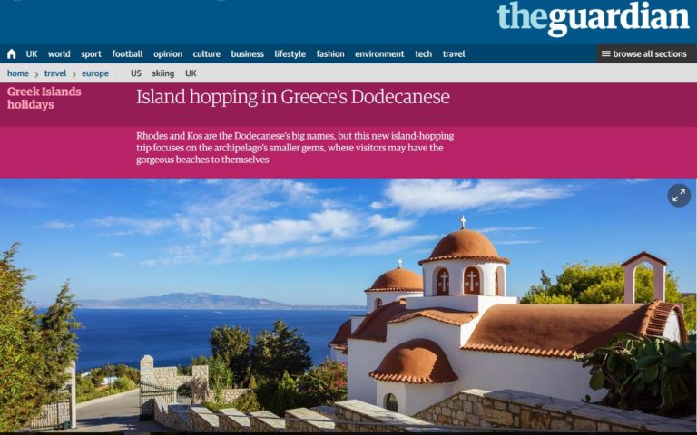 Αποθέωση Guardian για τα Δωδεκάνησα