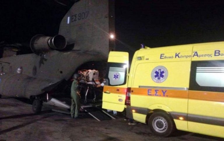 Ηράκλειο: Δύο αεροδιακομιδές νεογέννητων σε συνεργασία με την Πολεμική Αεροπορία
