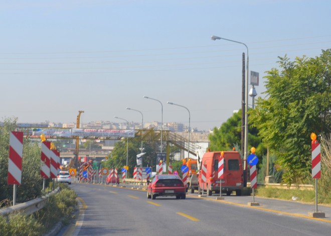 Κυκλοφοριακές ρυθμίσεις στην αερογέφυρα Σταυρούπολης