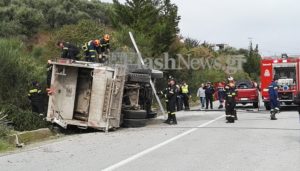 Νεκρός οδηγός απορριμματοφόρου στα Χανιά