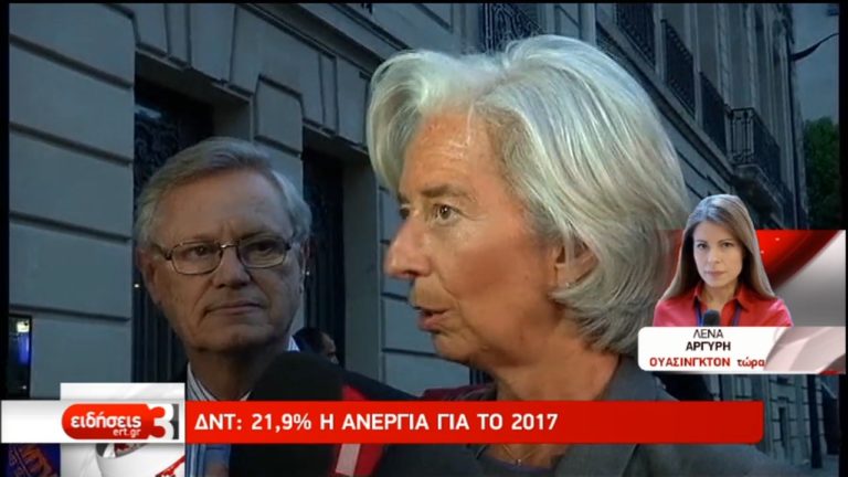 ΔΝΤ: Aνακοινώνει τις προβλέψεις του για τα ελληνικά πρωτογενή πλεονάσματα (video)
