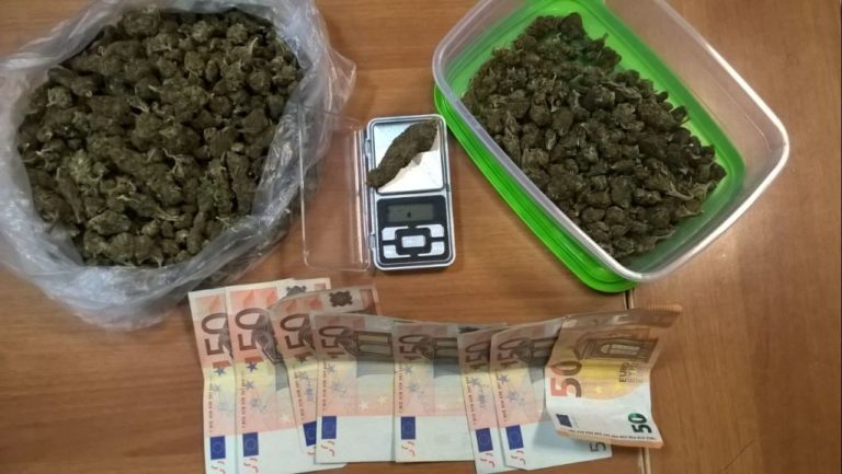 Συνελήφθη για κάνναβη