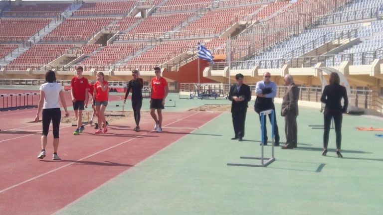 Ηράκλειο: Συνάντηση δημάρχου με την εθνική στίβου της Γερμανίας