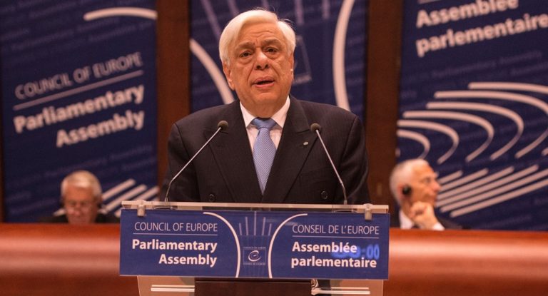 Πρ. Παυλόπουλος στο Στρασβούργο: Υποχρέωση όλων η αρχή της Αλληλεγγύης (video)