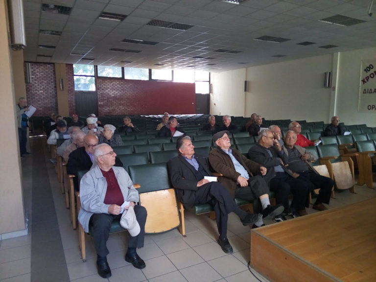 Βόλος: Για νέες κινητοποιήσεις ετοιμάζονται οι συνταξιούχοι