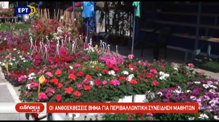 Άνοιξαν οι ανθοεκθέσεις στη Θεσσαλονίκη (video)