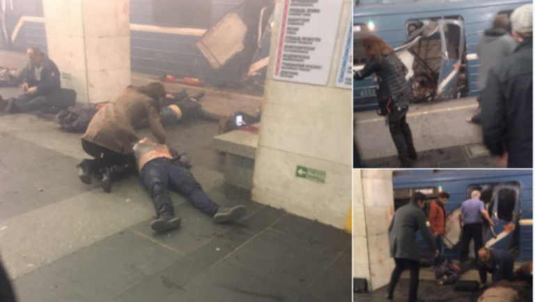 Οι έρευνες για το τρομοκρατικό χτύπημα στην καρδιά της Ρωσίας-Η στιγμή της έκρηξης (video)