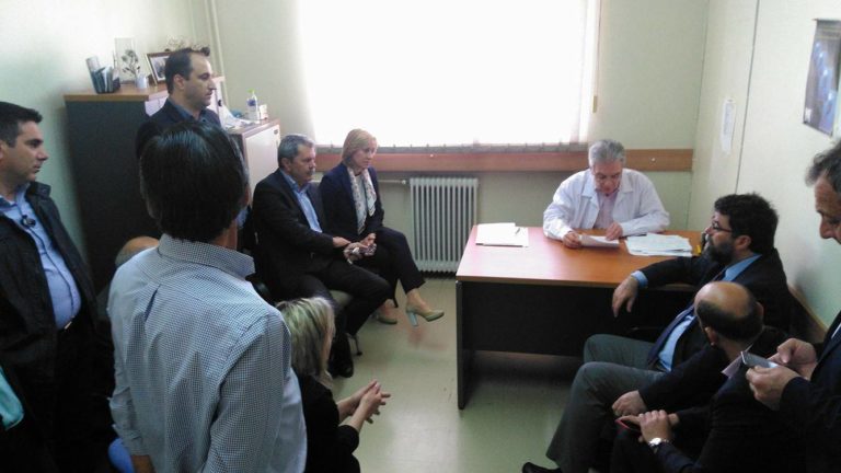 Επίσκεψη κλιμακίου της ΝΔ στα Κέντρα Υγείας Διαβατών και Χαλάστρας
