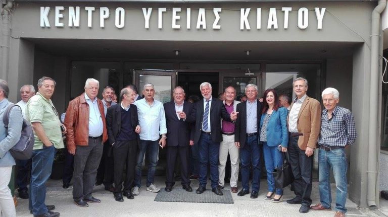 Στο Κέντρο Υγείας Κιάτου ο Π. Τατούλης