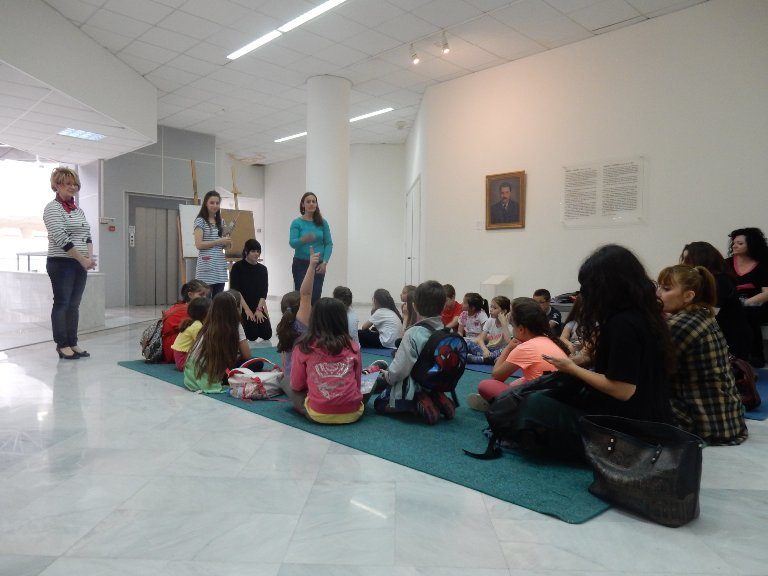 Η Δημοτική Πινακοθήκη υποδέχθηκε τα παιδιά