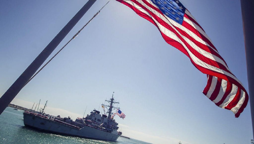 USS Porter arrives in Rota, Spain