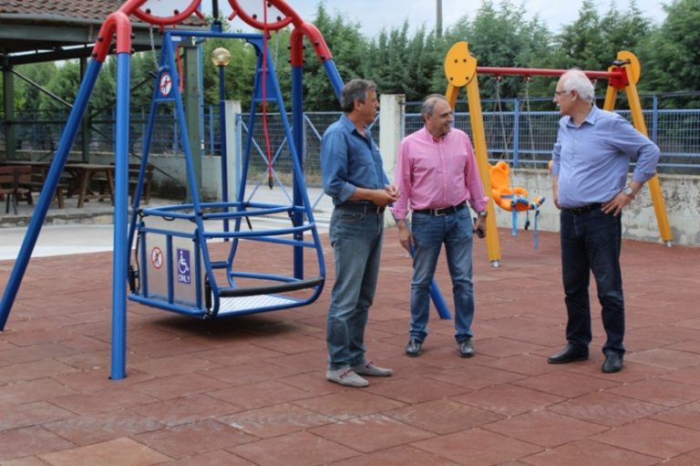 Η πρώτη παιδική χαρά για ΑμεΑ στην Λάρισα