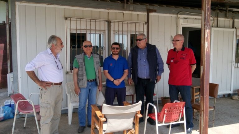 Επίσκεψη Ν. Παπαδόπουλου σε ΓΝΛ και Αγροτικό Συνεταιρισμό Χάλκης